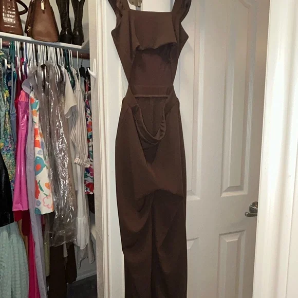 Brown Jumpsuit - Picture 2 of 2
